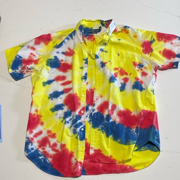 Polo Ralph Lauren Other - Tie Dye Polo Ralph Lauren Button Up